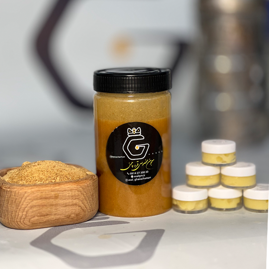 معجون عسل جينسنغ غذاء ملكات (ژل رویال)