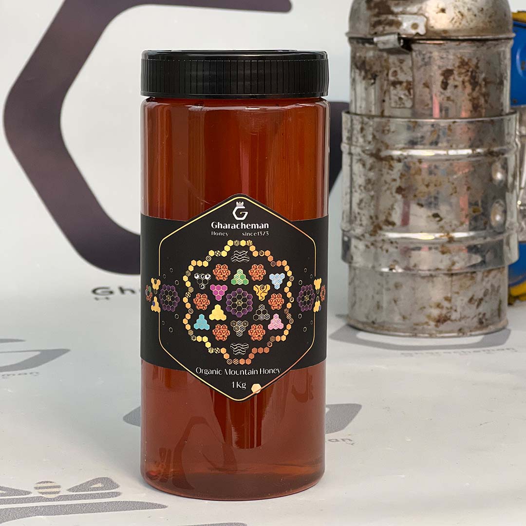 عسل جبلي خام منزوع الشمع